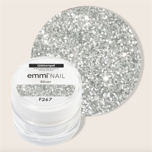Glitter Gel Silver - F267 *Vegan